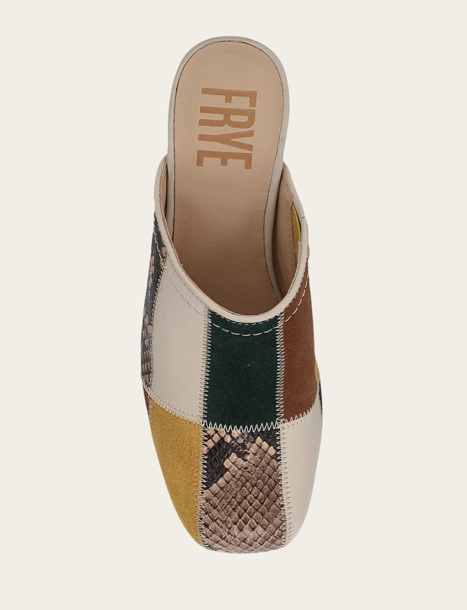Campus Clog Patchwork - Banana Multi - Top Down