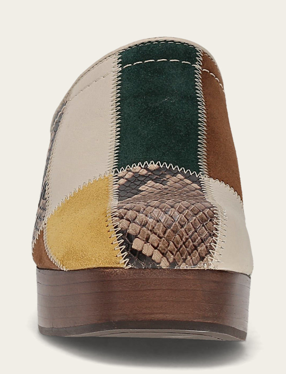 Campus Clog Patchwork - Banana Multi - Front