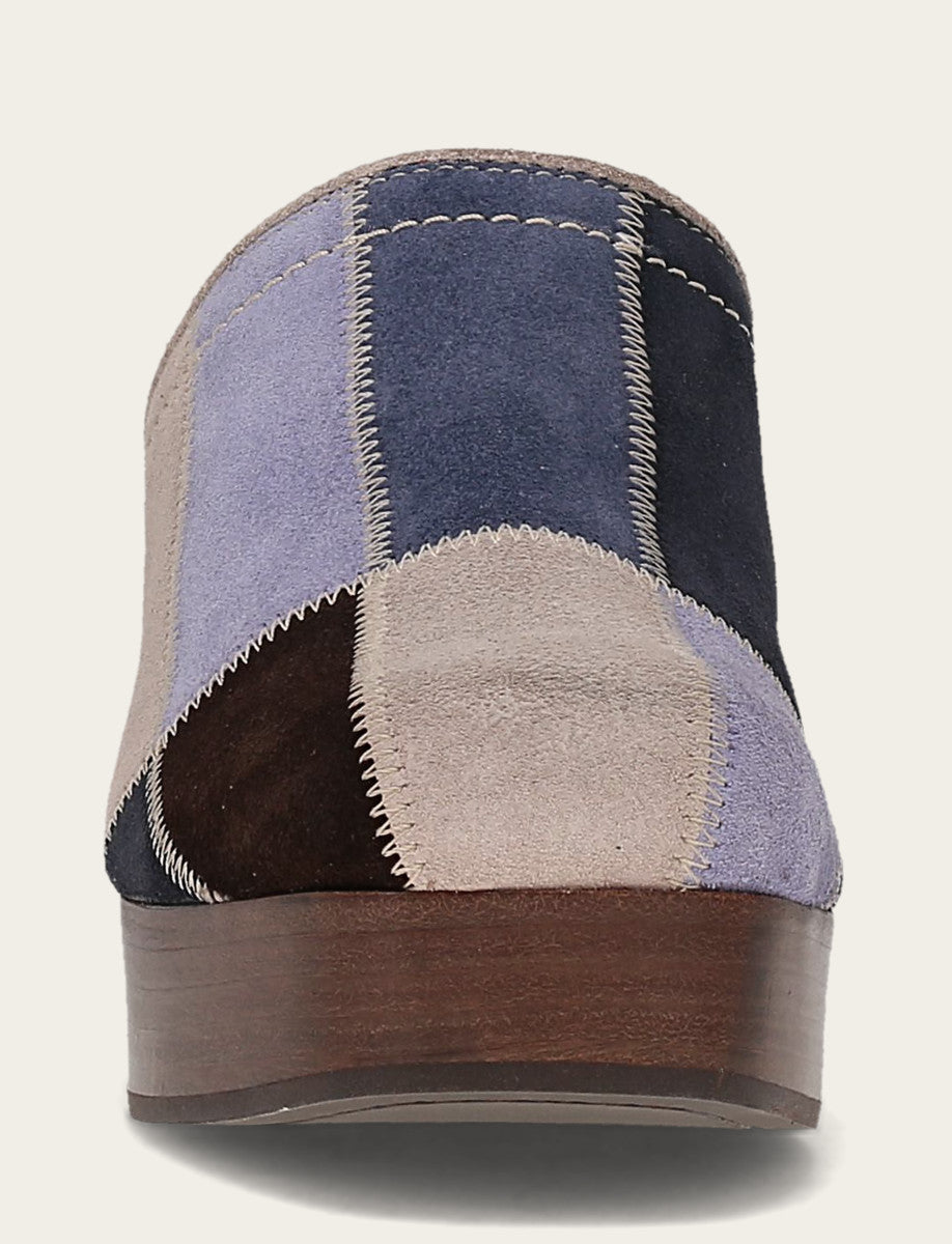 Campus Clog Patchwork - Blue Multi - Front