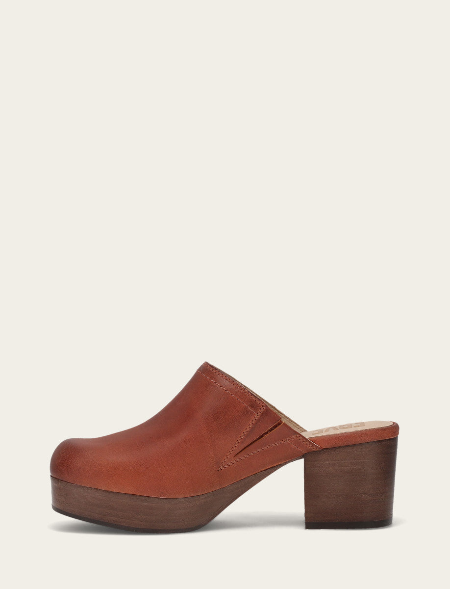 Campus Clog - Rust - Inside
