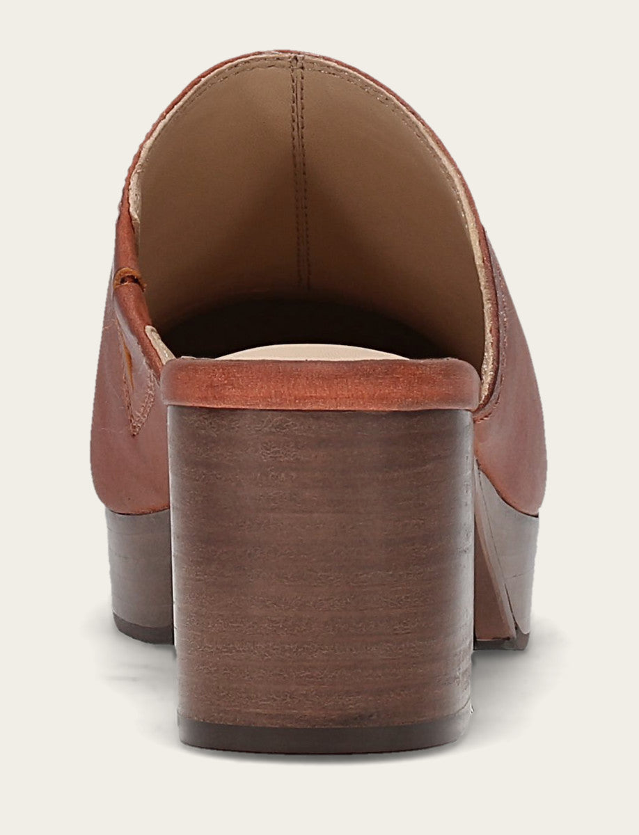 Campus Clog - Rust - Back