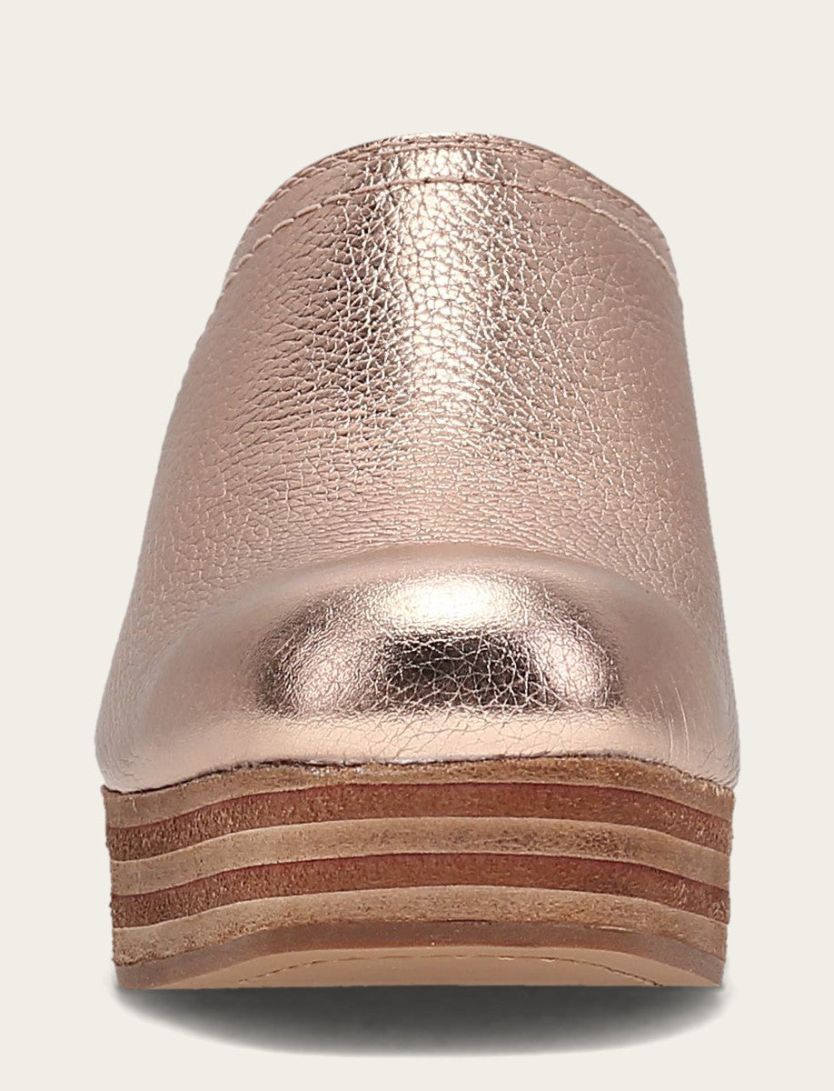 Campus Clog - Rose Gold - Front