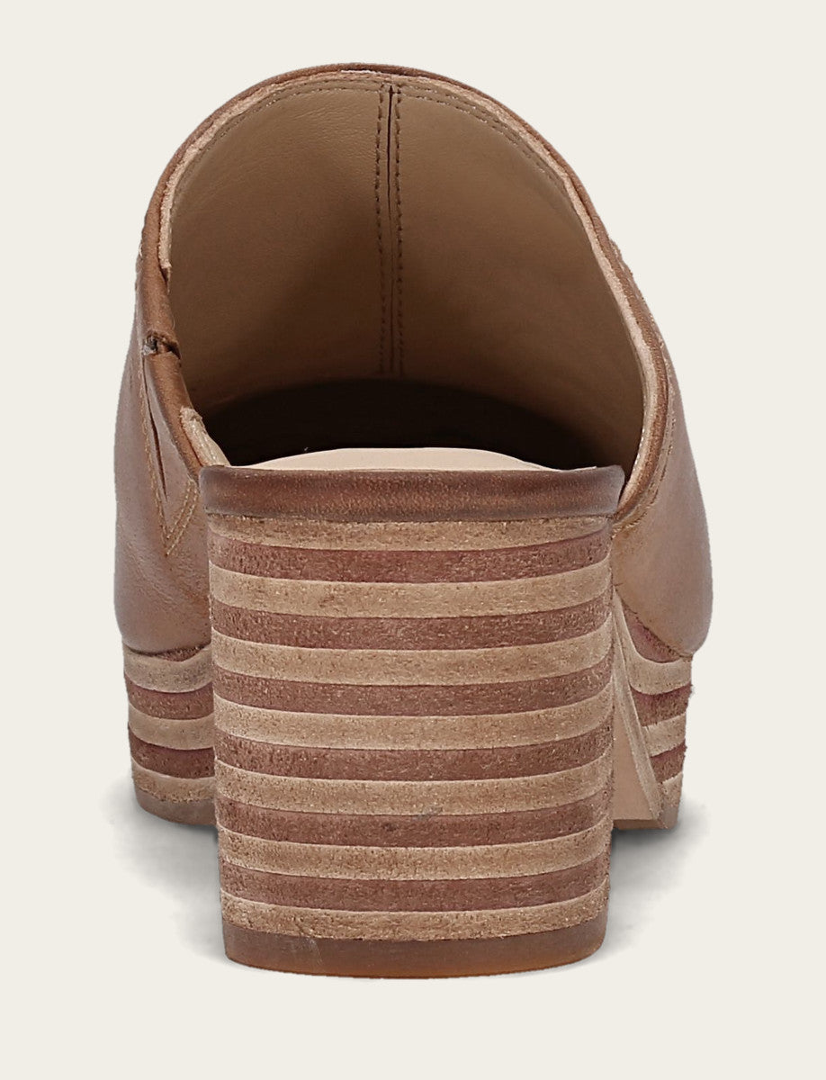 Campus Clog - Saddle - Back