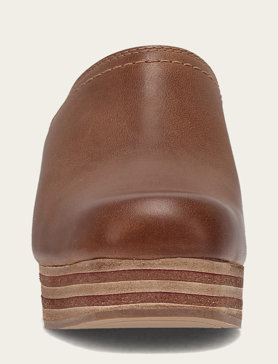 Campus Clog - Saddle - Front