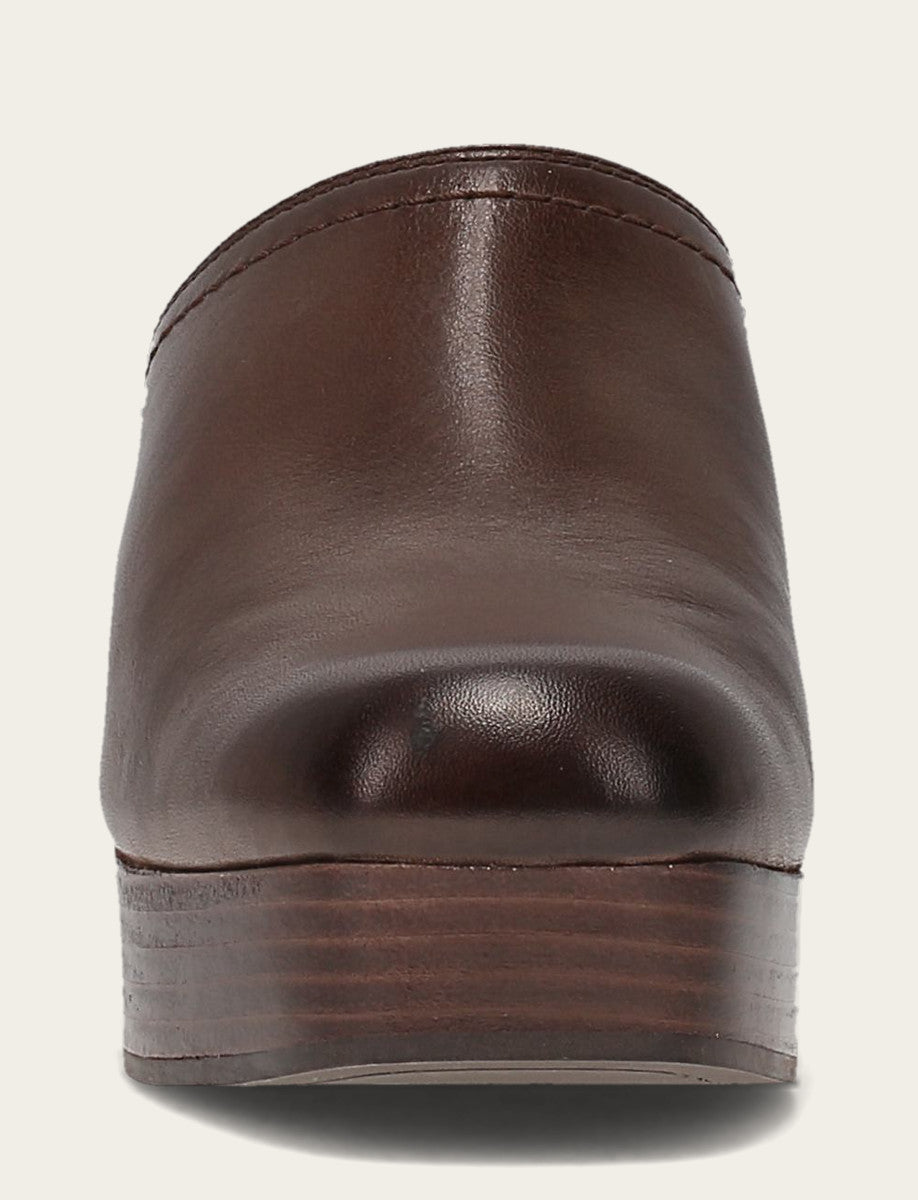 Campus Clog - Brown - Front