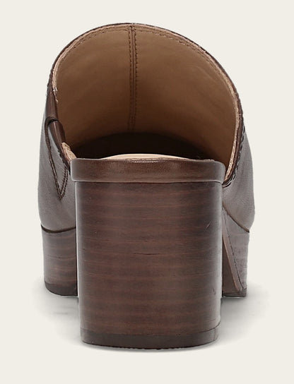 Campus Clog - Brown - Back