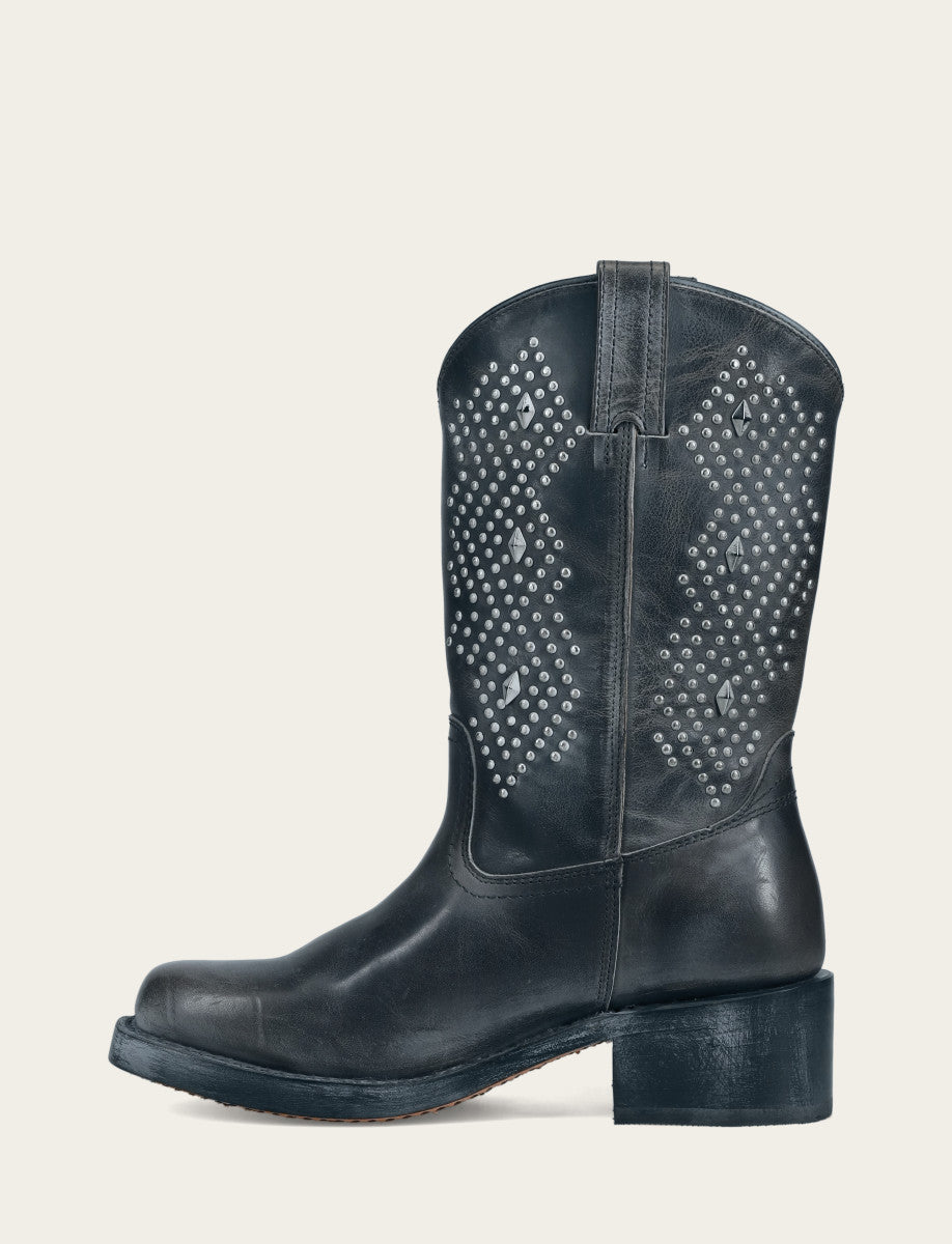 Campus Deco Stud - Off Black - Inside