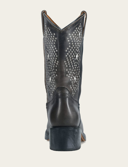 Campus Deco Stud - Off Black - Back