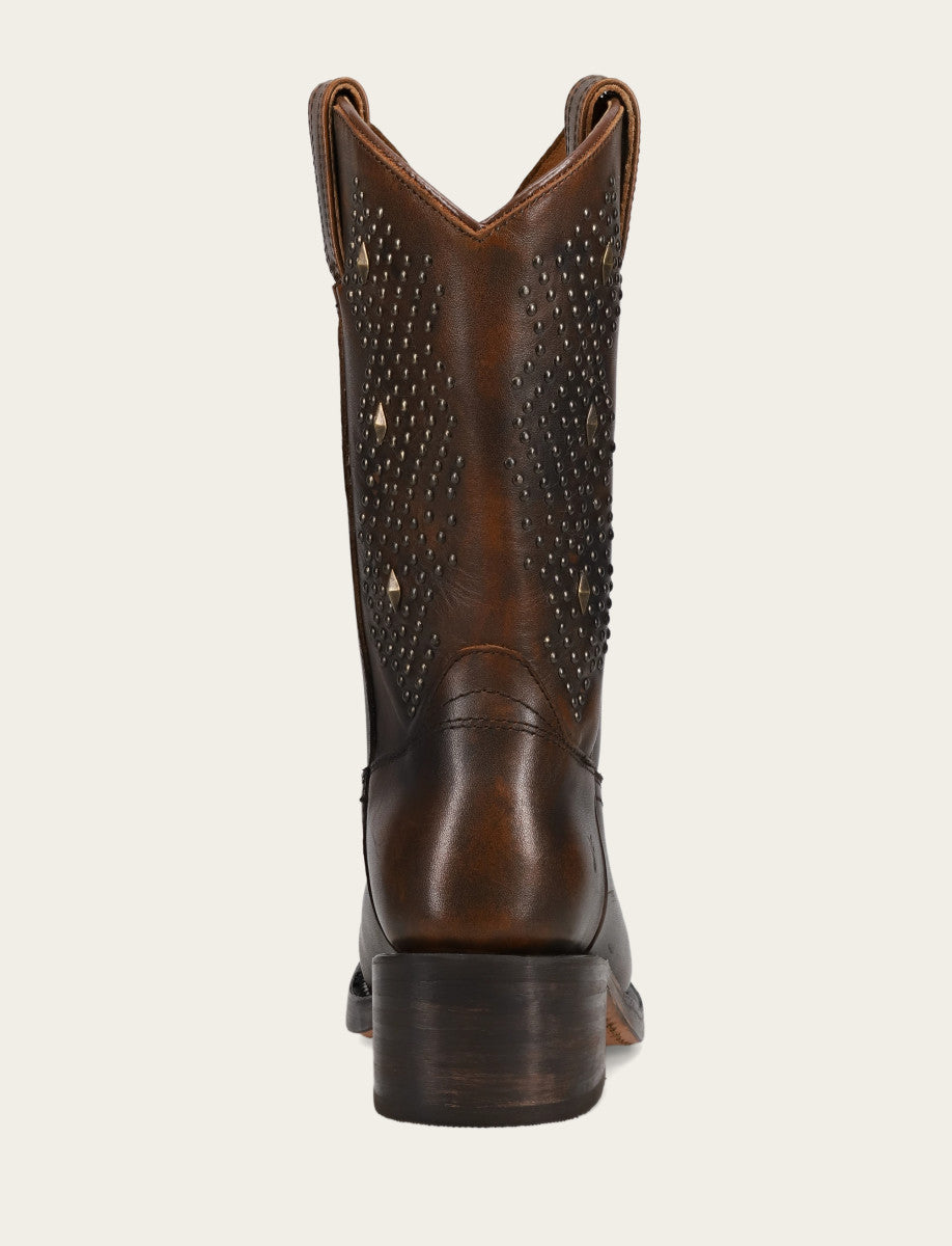 Campus Deco Stud - Dark Brown - Back