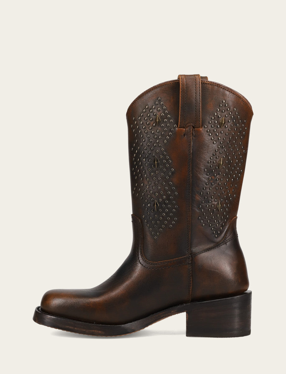 Campus Deco Stud - Dark Brown - Inside