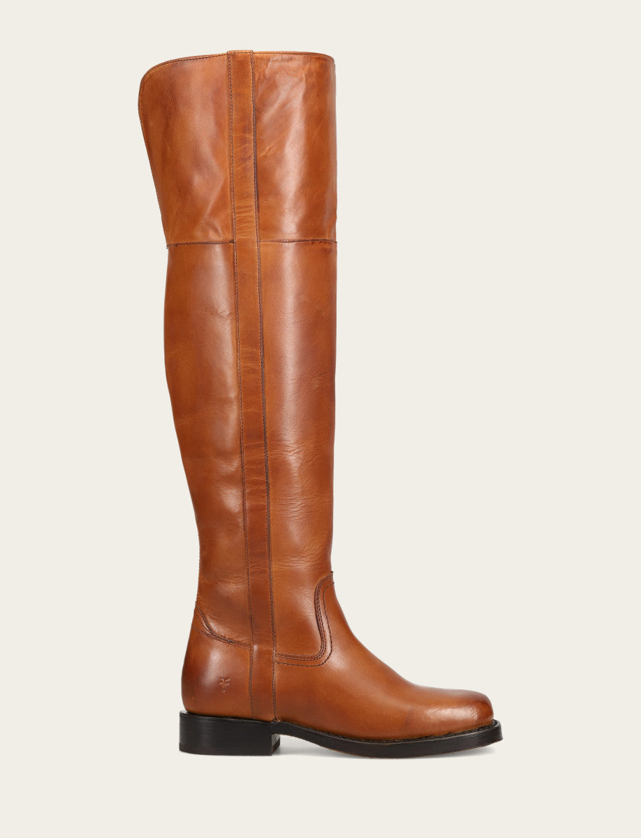 Campus Low Heel Over The Knee Boot - Pre-Loved