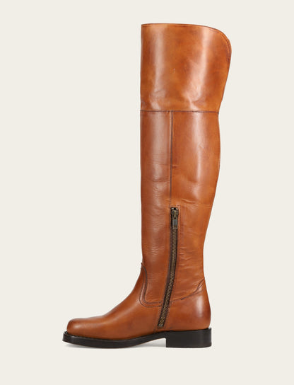 Campus Low Heel Over The Knee Boot - Pre-Loved