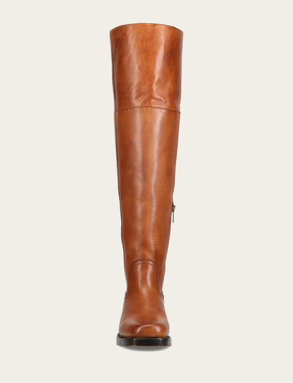 Campus Low Heel Over The Knee Boot - Pre-Loved