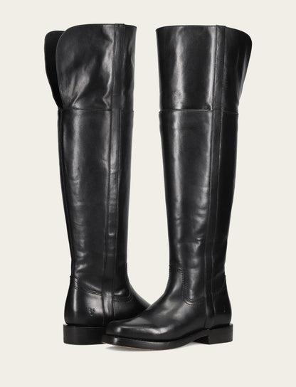 Campus Low Heel Over The Knee Boot - Pre-Loved