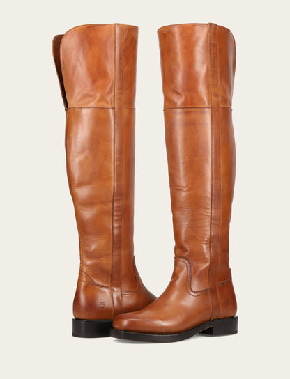 Campus Low Heel Over The Knee Boot - Pre-Loved