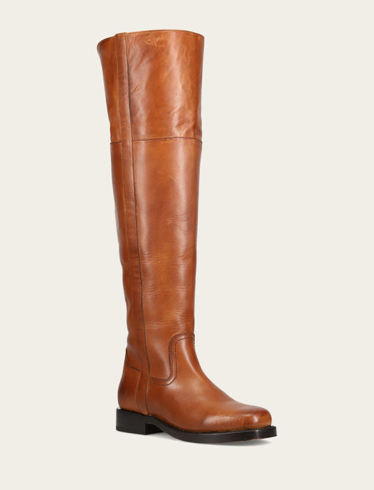 Campus Low Heel Over The Knee Boot - Pre-Loved