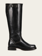 Campus Low Heel Tall Riding Wc - Black - Outside