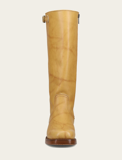 Campus Low Heel Tall Riding Wc - Banana - Front