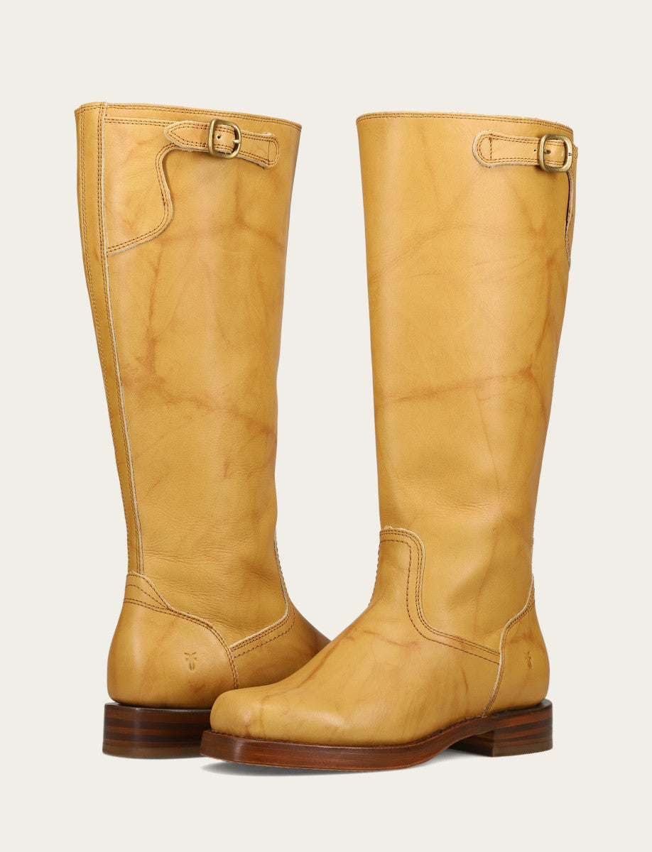 Campus Low Heel Tall Riding Wc - Banana - Pair