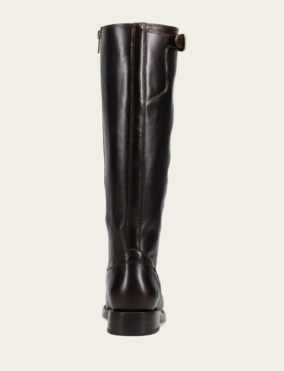 Campus Low Heel Tall Riding - Bourbon - Back