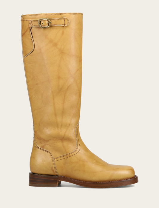 Campus Low Heel Tall Riding - Banana - Outside