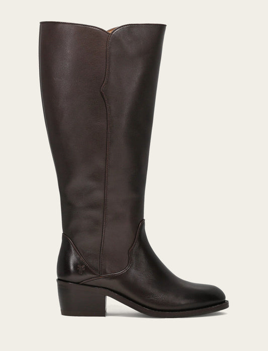 Carson 2 Piping Tall Wc - Dark Brown - Outside