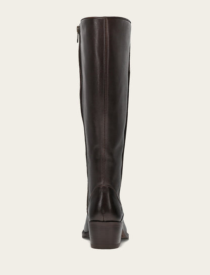 Carson 2 Piping Tall Wc - Dark Brown - Back