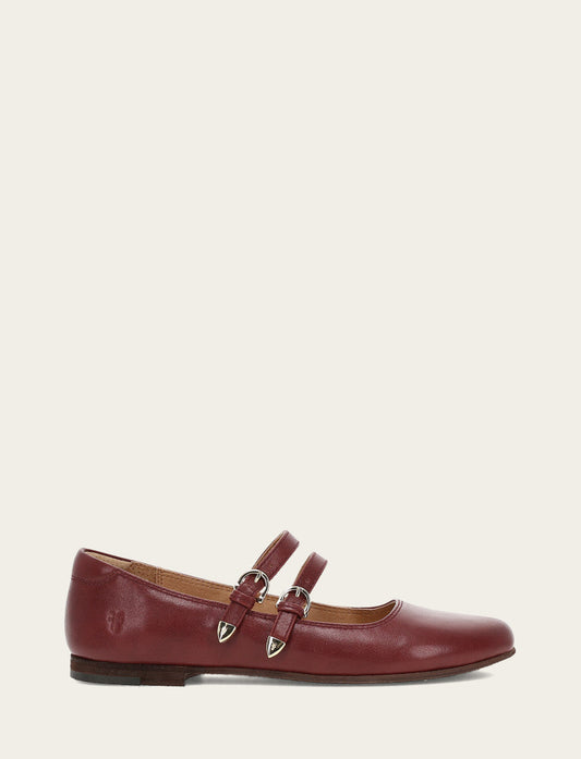 Carson Multi Mary Jane - Cranberry - Outside