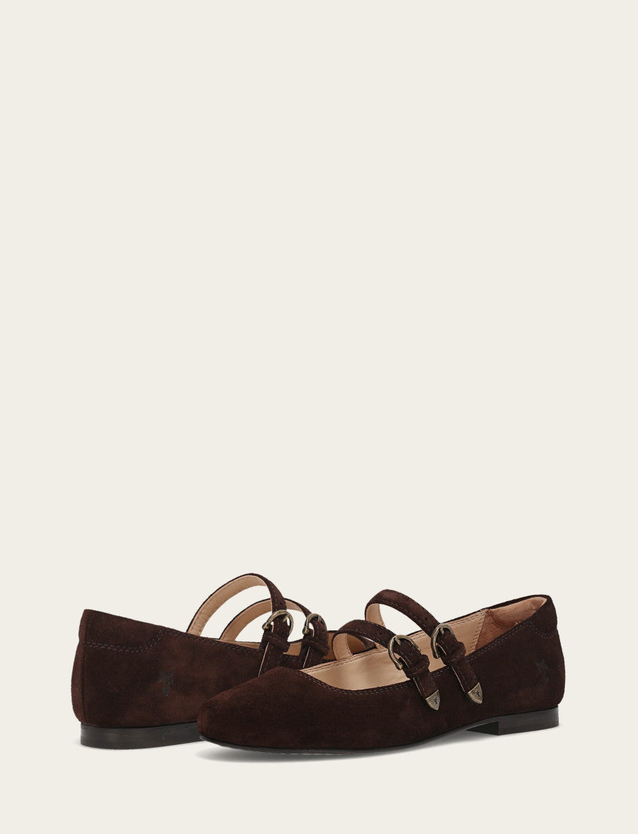 Carson Multi Mary Jane - Chocolate - Pair
