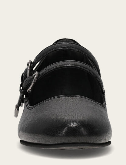 Carson Multi Mary Jane - Black - Front