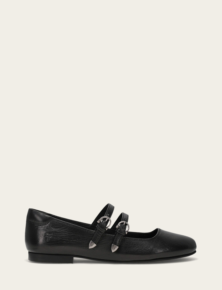Carson Multi Mary Jane - Black - Outside
