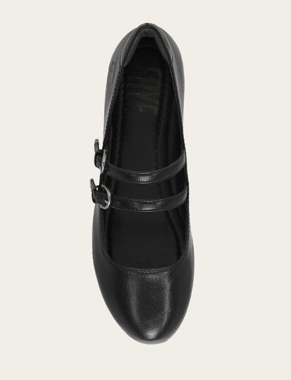 Carson Multi Mary Jane - Black - Top Down