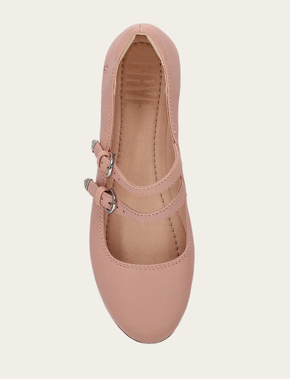Carson Multi Mary Jane - Rosa - Top Down