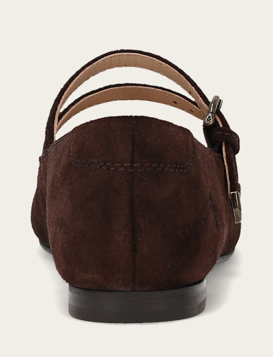 Carson Multi Mary Jane - Chocolate - Back