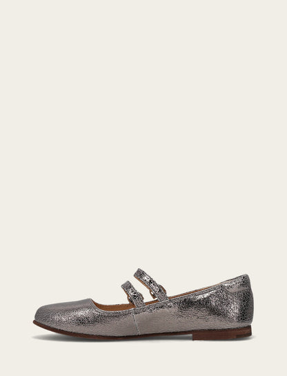 Carson Multi Mary Jane - Gunmetal - Inside