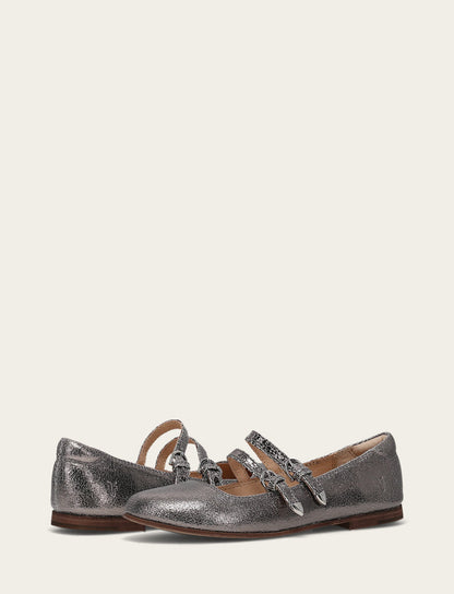 Carson Multi Mary Jane - Gunmetal - Pair