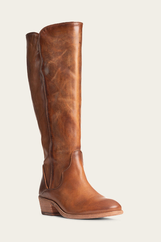 Carson Piping Tall Wide Calf - Frye Found