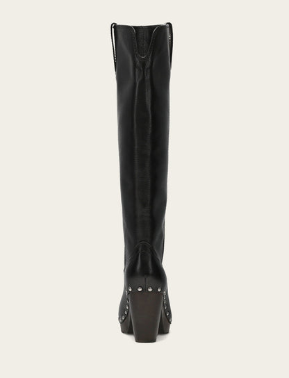 Cindy Pull On - Black - Back