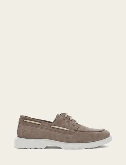 Connor Boat Shoe - Driftwood - Outside