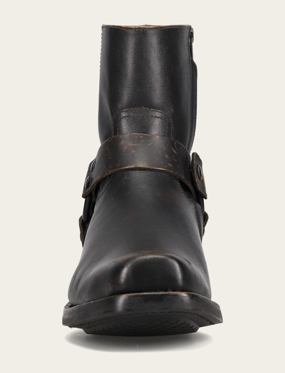 Conway Harness - Antiqued Black - Front