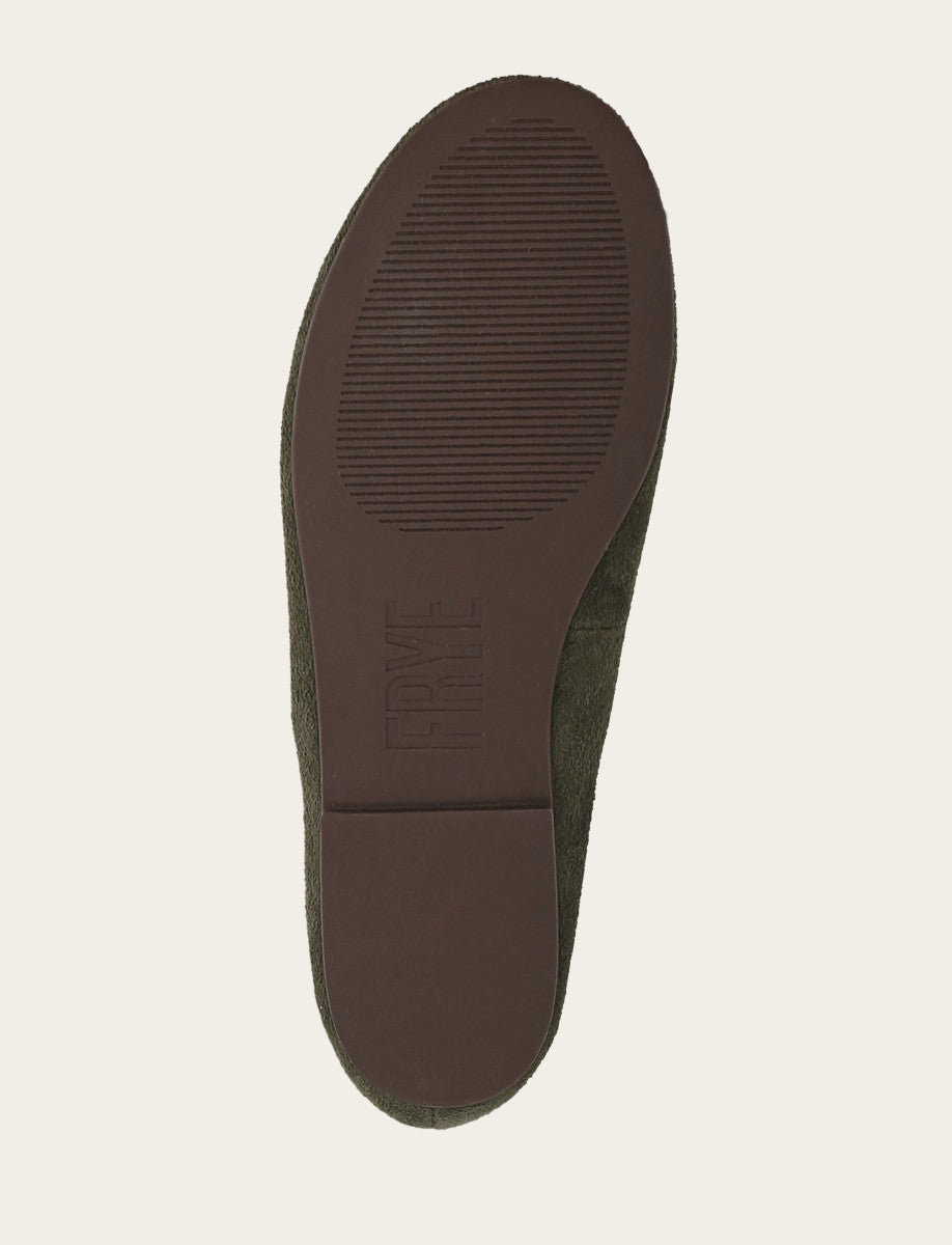 Emma Elastic Mary Jane - Dark Olive - Sole