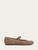 Emma Elastic Mary Jane - Dark Taupe - Outside