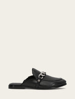 Faith Chain Mule - Black - Outside