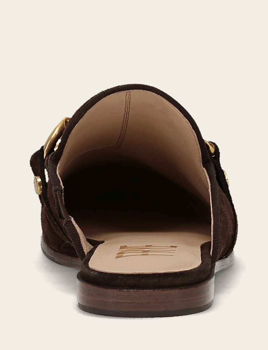 Faith Chain Mule - Chocolate - Back