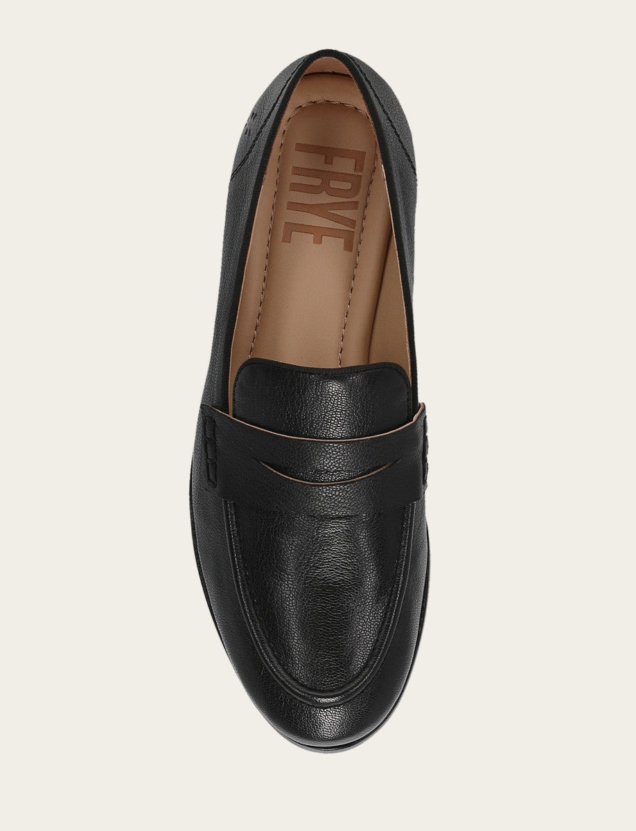 Faith Loafer - Black - Top Down