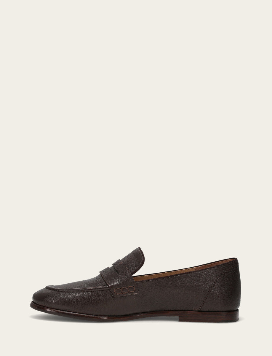 Faith Loafer - Dark Brown - Inside