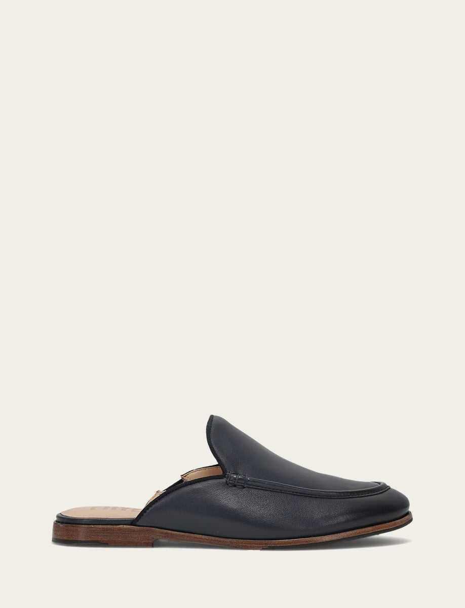 Faith Mule - Navy - Outside