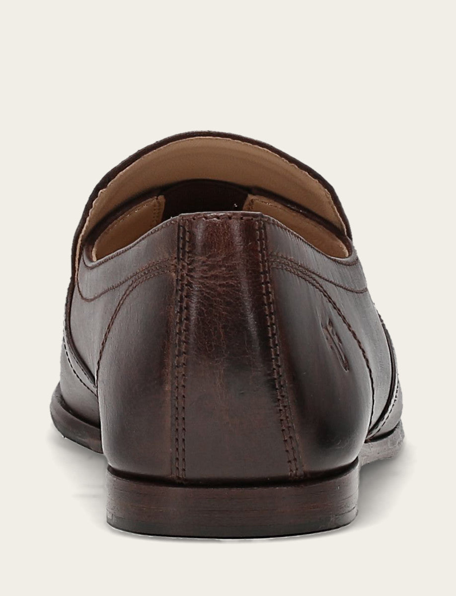 Faith Slip On - Dark Brown - Back