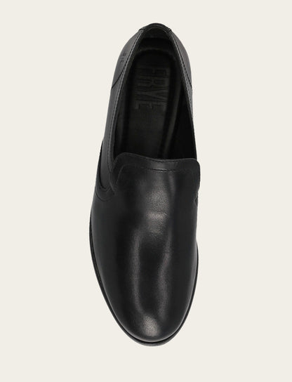 Faith Slip On - Black - Top Down