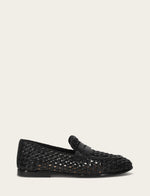 Faith Woven Loafer - Black - Outside